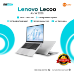 Lenovo Lecoo Air 14 – Intel Core 5 315 , Intel Integrated Graphics, 12GB LPDDR5-5600 RAM, 512GB NVMe SSD, and a 14-inch 1920×1200 60Hz 100% sRGB display.